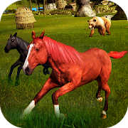 Virtual Horse Family Sim : Animal Games