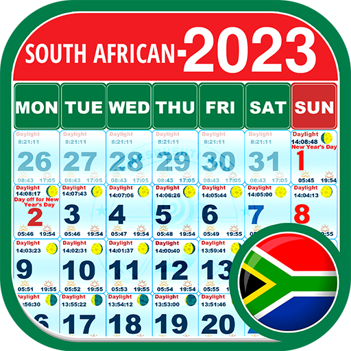 South African Calendar 2023