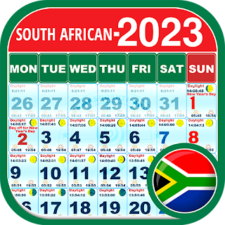 South African Calendar 2023