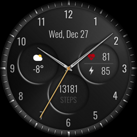 DADAM65: Classic Watch Face screenshot 16