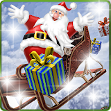 Crazy Santa Claus Christmas Mission: Gift Delivery icon