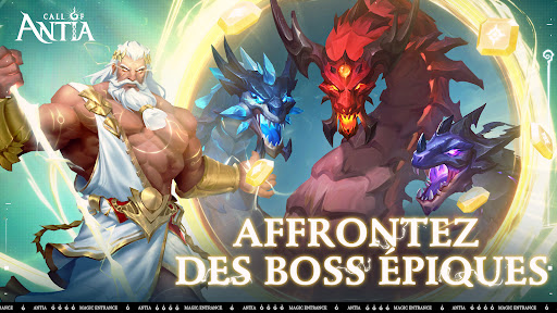 Call of Antia: Match 3 RPG Capture d'Écran du Jeu Android 5