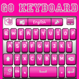 Go Keyboard Pink and White icon