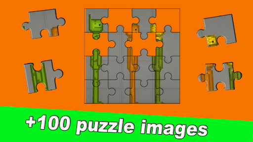 Android application Jigsaw Melon Puzzle Playground screenshort