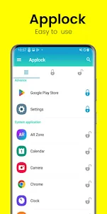 AppLock: Lock Apps Pin, Finger