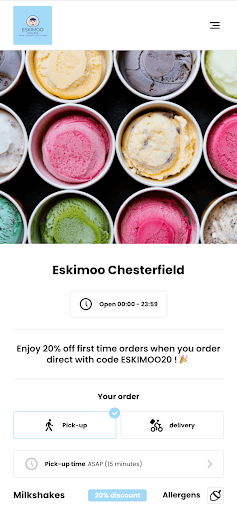 Android application Eskimoo screenshort