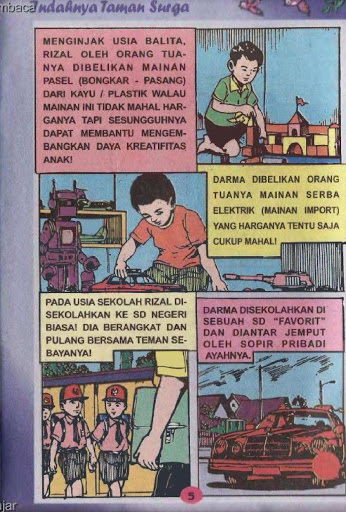 Komik Surga Neraka, Indahnya Surga Pedihnya Neraka