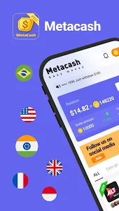MetaCash:ganhe dinheiro