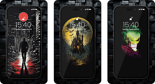 Black Art Wallpaper Screen 2
