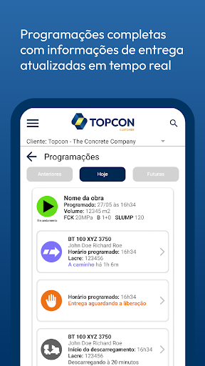 Cliente Concreteira Razente Screen 2