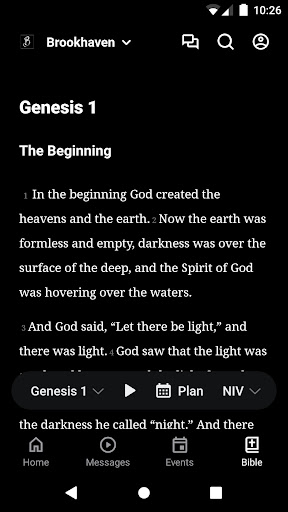 Brookhaven Church App Screen 3