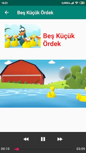 Videolu Çocuk Şarkıları - İnternetsiz