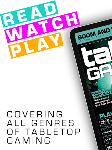 Screenshot of Tabletop Gaming Magazine