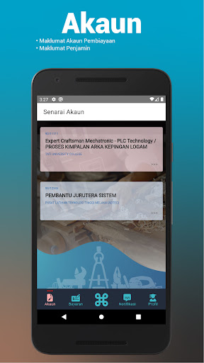Android application Pelatih TVET PTPK screenshort