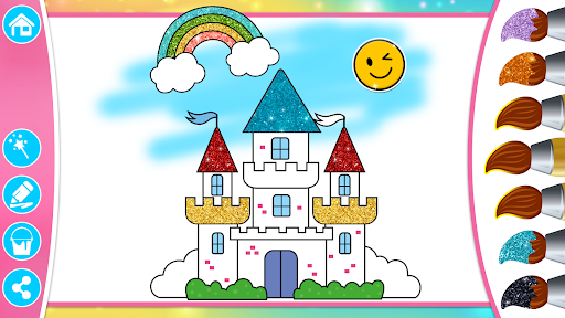 Screenshot of Princess Coloring Book & Games