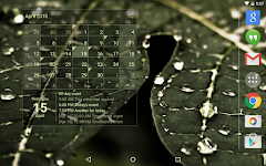 screenshot of Calendar Widget Month + Agenda