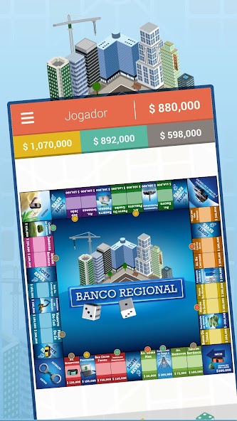 Banco Imobiliário Clássico 2.0 APK + Mod (Unlimited money) para Android