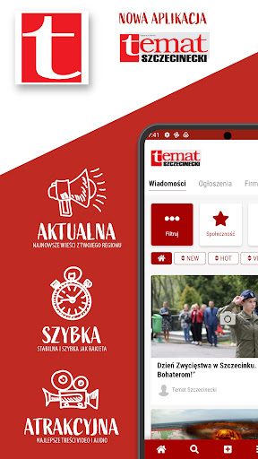 Android application Temat Szczecinek screenshort