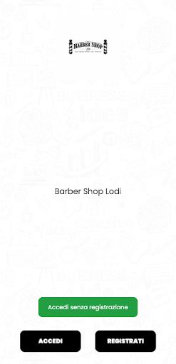 Android application Barber Shop Lodi screenshort