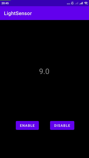 LightSensor Screenshot 3 - AppWisp.com
