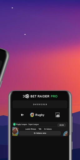 Bet Raider Pro Screen 2