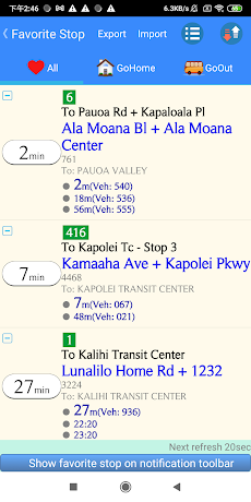 Oahu Honolulu Bus Trackerのおすすめ画像3