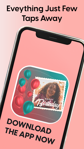 Android application Happy Birthday Photo Frames screenshort