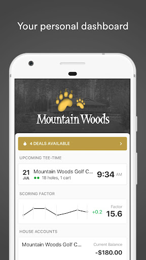 Mountain Woods Golf Club Screen 2