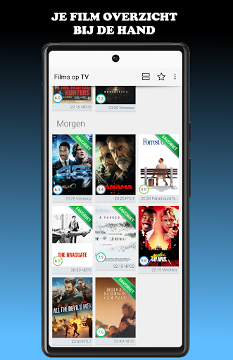 Android application Films op Televisie Nederland screenshort