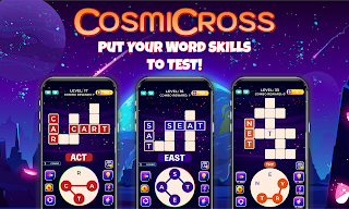 Connect letters - CosmiCross - Screenshot 1
