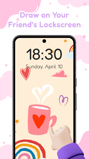 Amor - Lockscreen Drawing Screenshot 1 - AppWisp.com