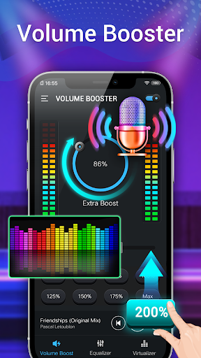 Volume Booster- Equalizer,Bass