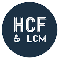 HCF and LCM calculator