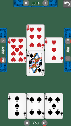 Bluetooth Hearts: Card Game - Screenshot 2