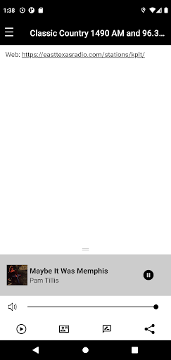 Android application KPLT Classic Country screenshort