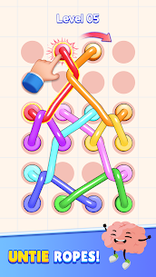 Tangle Rope 3D: Untwist Knots 3