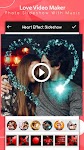 screenshot of Love Video Maker : Slideshow
