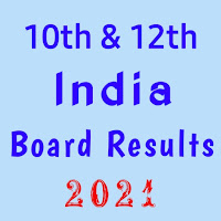 Board Results - 10th  12th Boards Results 2021