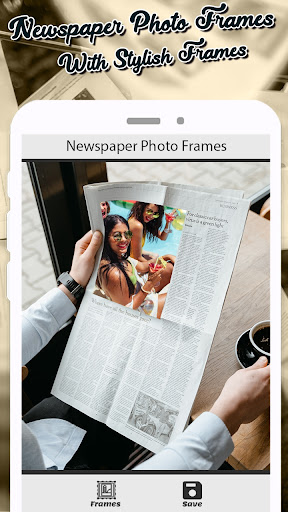 News Paper Photo Frame
