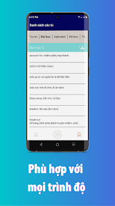 Screenshot 5 Flaz English Phrasal Verbs Pro android