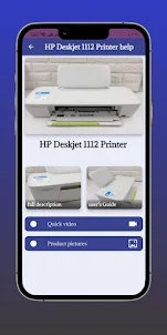 HP Deskjet 1112 Printer help