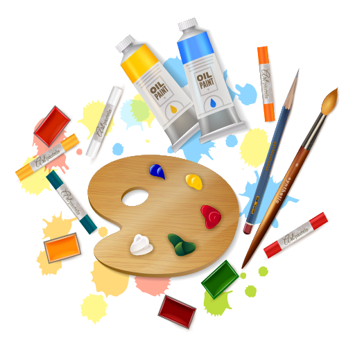 Simple Sketch Board - Painting logo