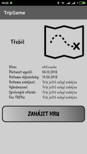 TripGame Screen 2