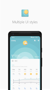 Geometric Weather Screenshot