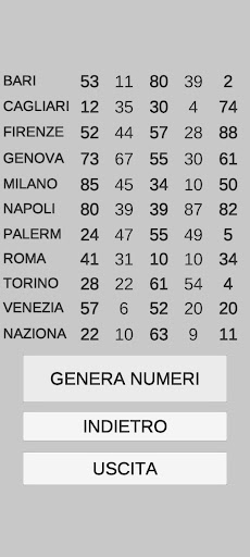 Schedina e Lotto Screen 3