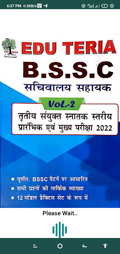 Android application EduTeria BSSC CGL Set Volume 2 screenshort