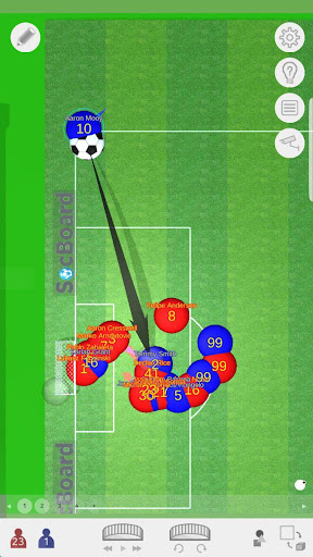 SoccerFootball 3D Tactics Board