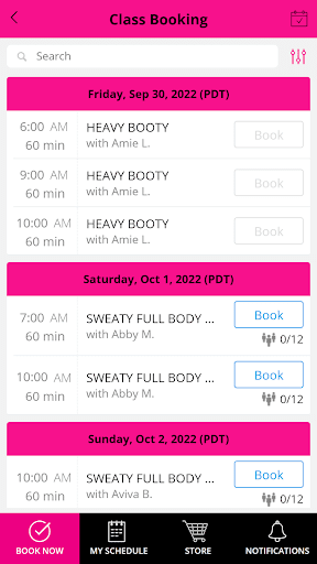 Bikini Fitness Screen 2