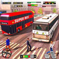 Coach Bus 3D Driving Games Mod apk скачать последнюю версию бесплатно