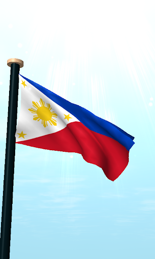 Philippines Flag 3D Free Screen 2